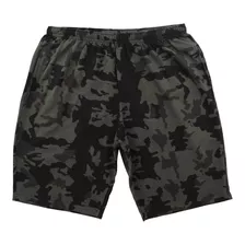 Bermuda Moletom Masculina Plus Size Camuflada Ate G5 Bma4