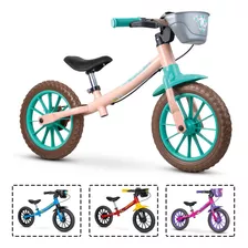 Bicicleta Infantil Sem Pedal Equilíbrio Balance Nathor Aro12