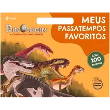 Livro Infantil Meus Passatempos Favoritos Com Adesivos - Dinorigin