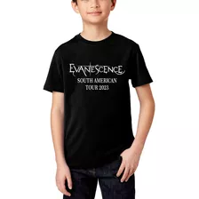 Infantil Camiseta Show Evanescence South American Tour 2023 