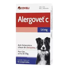 Anti-histamínico Alergovet Cães E Gatos Coveli - 1,4mg