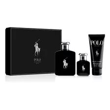 Ralph Lauren Polo Black Men Edt 125ml +40ml + Asg