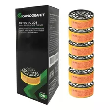 Cartucho Carbografite Filtro Rc203 Para Máscara Cg306 6 Un