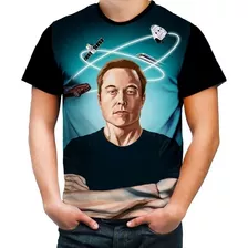 Camisa Camiseta Personalizada Elon Musk Spacex Tesla Ceo 04