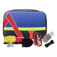 Kit De Seguidad Y Emergencia Auomotriz,cables,martillo 8 Pzs