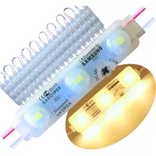 150pçs Módulo Led Coreano 5830 1,5w 3leds Ip68 Quente 3000k