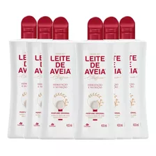  6un Leite De Aveia Corporal 400ml Tipos De Pele Davene