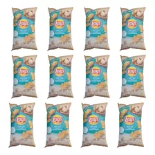 Batata Lay's Rústicas Sabor Cream Cheese Kit Com 12 X 68g