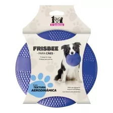 Brinquedo Pet Frisbee Dog Plástico Sanremo Cor Azul