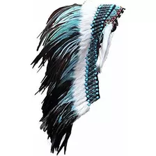 Disfraz Hombre - The World Of Feathers Medium Indian Headdre