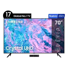 Pantalla 70 Pulgadas Samsung Crystal Uhd 4k Un70cu7000fxzx