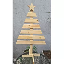 Arbolito Arbol Navidad Exhibidor 6 Ramas Madera 1 Mt Dajdac