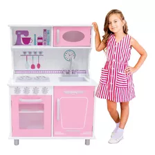 Cocina De Madera Vintage Kids House Modelo Coc4vb