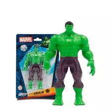 Boneco Colecionável Marvel Hulk Allseasons Brinquedos 10,5cm