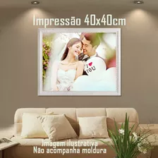 Ampliação Poster Quadro Foto Gigante 40x40 Cm Hd