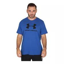 Remera Under Armour Sportsyle Ss En Azul | Stock Center