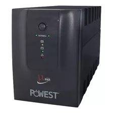 Ups Regulador Powest Micronet 2000va 1200wa 6 Tomas 120v Color Negro