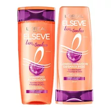 Elseve Liso Dos Sonhos Shampoo 200ml + Condicionador 200ml