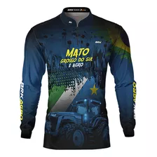 Camisa Fazenda Brk Agro É Mato Grosso Do Sul Roça Com Uv