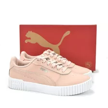 Puma Tenis De Dama Carina 2.0 Rosa 100% Original