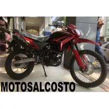 Moto Todoterreno Ranger 250cc Con Barra Invertida Y Parilla