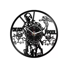 Reloj De Pared De Vinilo Con Diseño De Cómics De Maravilla I