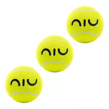 Pelotas De Padel Tubo Niu Resistencia X3 Entrenamiento