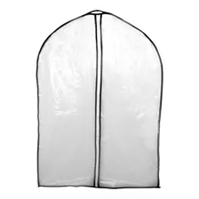 Kit Com 5 Capa Protetora Cabide Roupas 60x90cm 15063-5-cinza