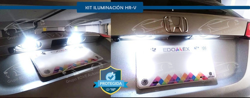 Kit Iluminacin Hiper Led Interior Y Portaplacas Honda Fit Foto 4