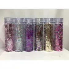 Lote De 24 Pzas. Ánfora Glitter 600 Ml.