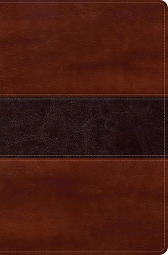 Biblia De Pescador Rvr 1960 Estudio Bíblico Caoba Símil Piel