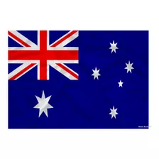 Bandeira Da Austrália Cores Nítidas Grande Com Garantia