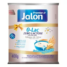 Kit 3 Potes Mingau Jalon Zero Lactose Arroz 400g