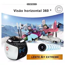 Câmera 360° + Cartão Memória 32 Gb + Óculos Vr Max 3d