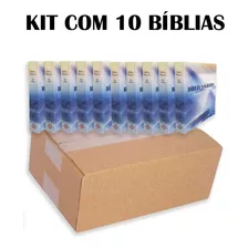 Kit C/ 10 Biblias Sagrada P/ Evangelismo Ed. Promessas 9x13