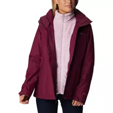 Campera Impermeable Columbia Bugaboo Ii Fleece 3 En 1 Mujer