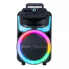 Caixa De Som Com Bluetooth E Led Pulse Burst 250w Multilaser