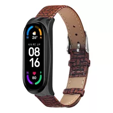 Para Substituição De Cinto Mi Band 6/6 Nfc Buckle Metal Wove