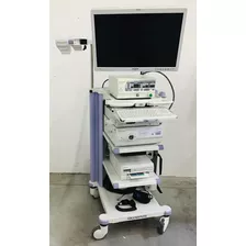 Torre Endoscopia Olympus Cv-180 Completa Con Carro