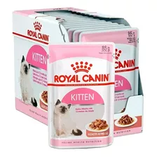 Caixa 12unração Úmida Royal Canin Kitten Gatos Filhotes 85g