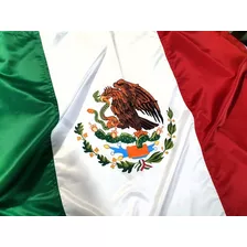 Bandera México 1 Tela, 90x158 Cm Calidad Premium