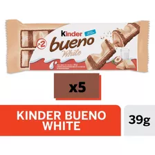 Kinder Bueno Blanco X5 Unidades *golosinas Del Sur*