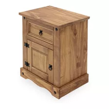 Mesa De Luz 1 Cajon 1 Puerta 003 - Amarelo