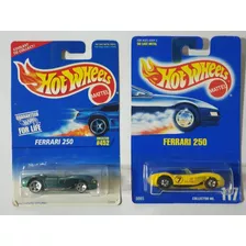 Set De 2 Hot Wheels Ferrari 250 Con Detalles 1991 Y 1995