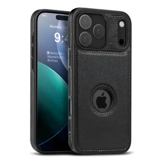 Funda De Cuero Para iPhone 17 Pro Max Air | Con Costura