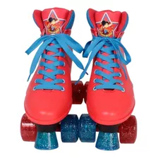 Patins Mulher Maravilha Super Hero Girls - Bel Fix