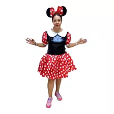 Disfraz Minnie Mouse Rojo Para Mujer