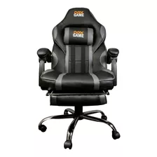 Cadeira Gamer Oex Gc300 Estofado 180kg Preto E Cinza