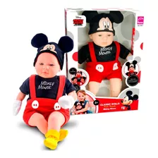 Boneca Mickey Classic Dolls Recém Nascido Bonecas Infantis