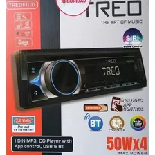 Autoestereo 4rca Am Fm Cd App Control Bt Siri Treo Treof1cd